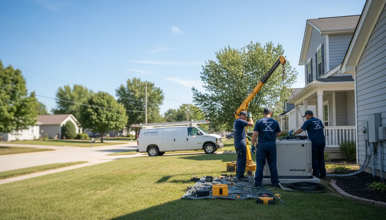 Generator Installation in Colchester, IL near me